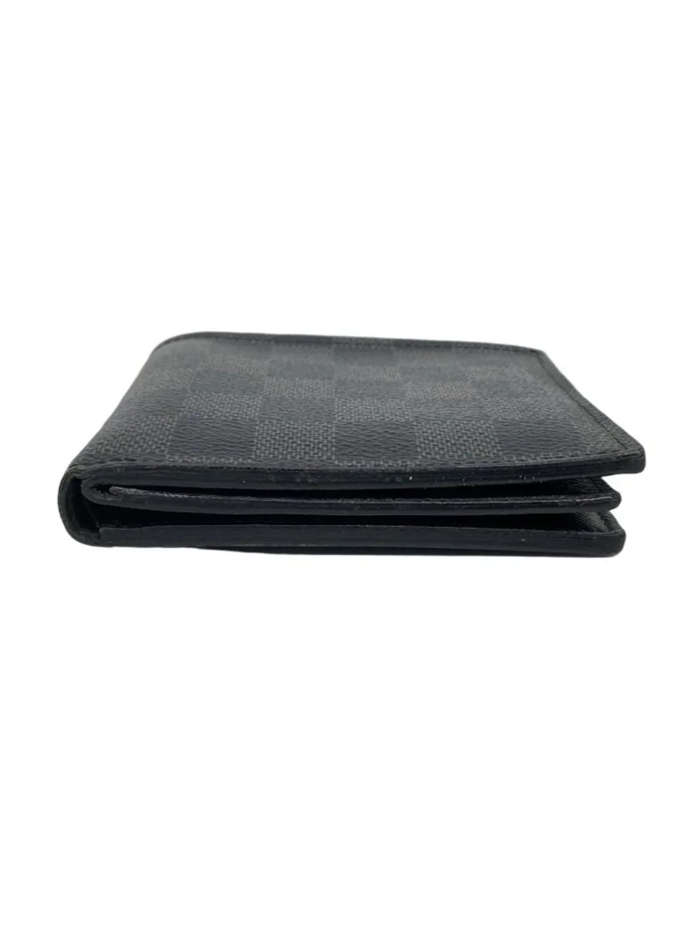 Louis Vuitton Wallet Damier Graphite Portefeuille Amerigo NM Black